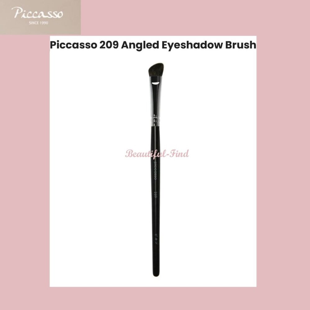 Piccasso 209 Angled Eyeshadow Brush New